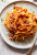 beef strips & mushroom pasta